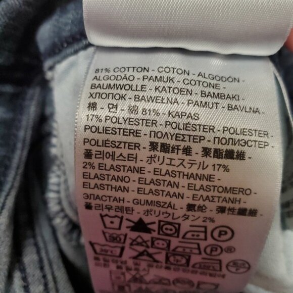 LEVI'S Straight Leg 505 Denim Jeans Size 12 - Picture 8 of 8